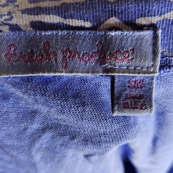 Fresh Produce Periwrinkle Lavender Sleeveless Mini Dress Women Size SM Preppy - Picture 5 of 7